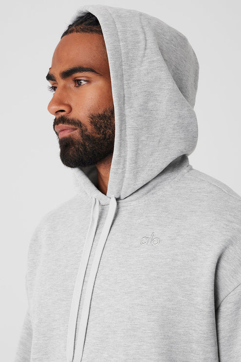 alo Men's Accolade Hoodie - Athletic Heather Grey