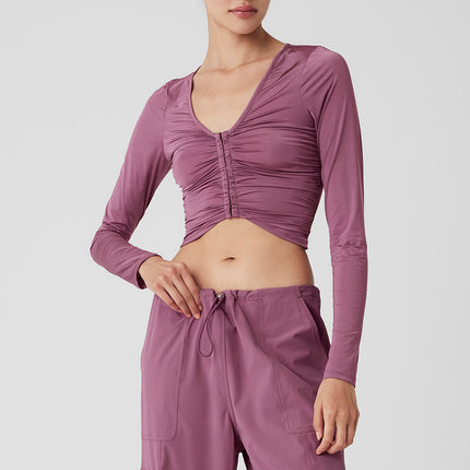 alo Women's Standout Long Sleeve - Soft Mulberry