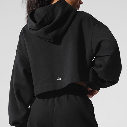 alo Women's Bae Hoodie - Black
