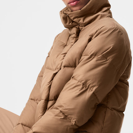 alo Women's Gold Rush Puffer - Toasted Almond