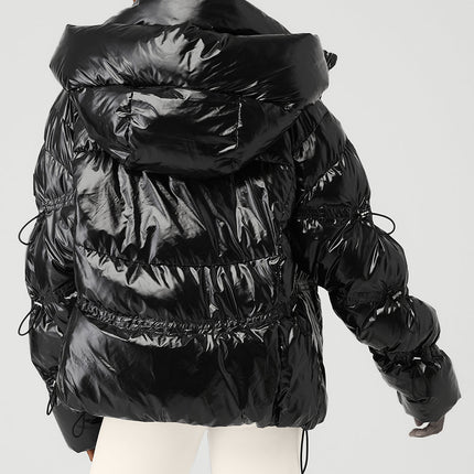 alo Women's Stunner Puffer Jacket - Black