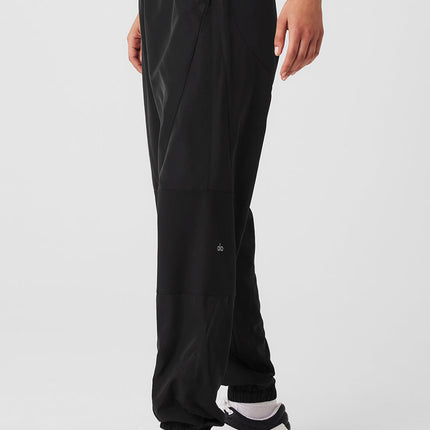 alo Women's Mixed Media Reinvention Jogger - Black