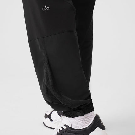 alo Women's Mixed Media Reinvention Jogger - Black