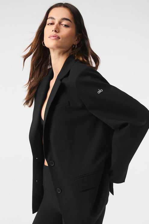 alo Women's First-Class Blazer - Black