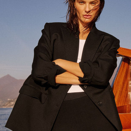 alo Women's First-Class Blazer - Black
