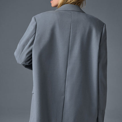 alo Women's First-Class Blazer - Steel Grey