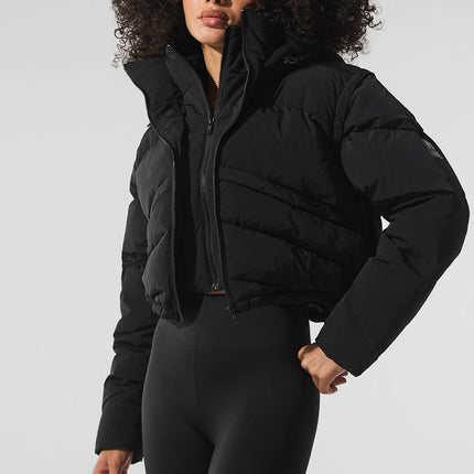 alo Women's Glacier Puffer - Black