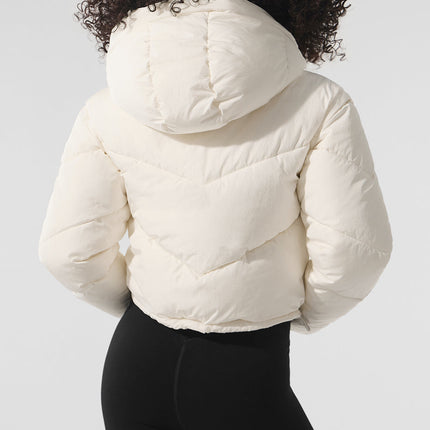 alo Women's Glacier Puffer - Ivory