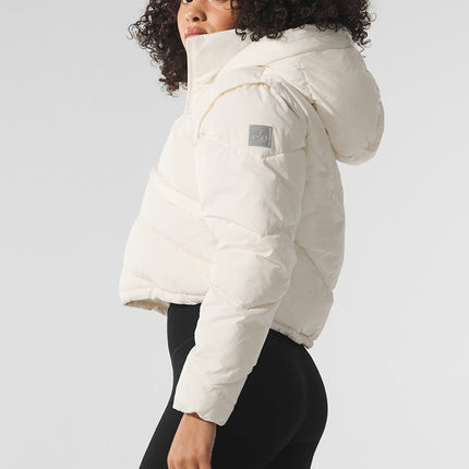 alo Women's Glacier Puffer - Ivory