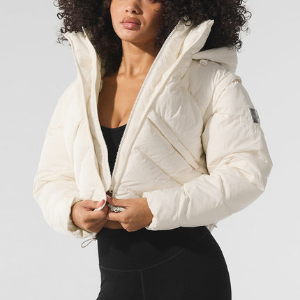 alo Women's Glacier Puffer - Ivory
