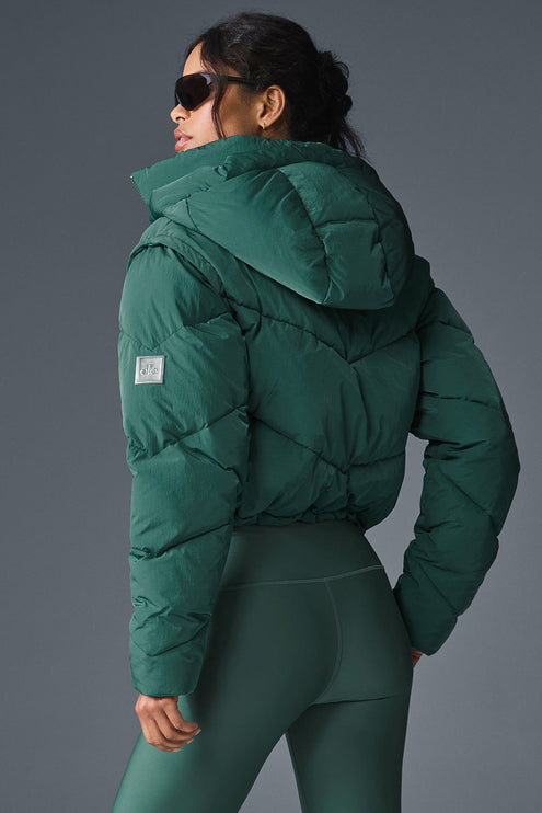 alo Women's Glacier Puffer - Winter Ivy
