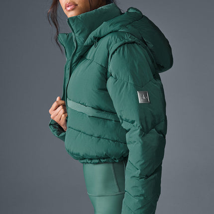 alo Women's Glacier Puffer - Winter Ivy