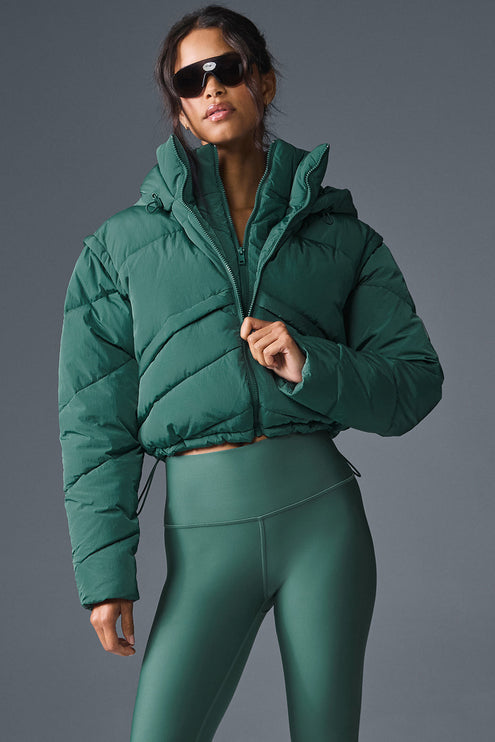 alo Women's Glacier Puffer - Winter Ivy