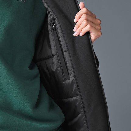 alo Women's Rain Or Shine Puffer Long Coat - Black
