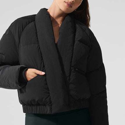 alo Women's Stargazing Puffer - Black