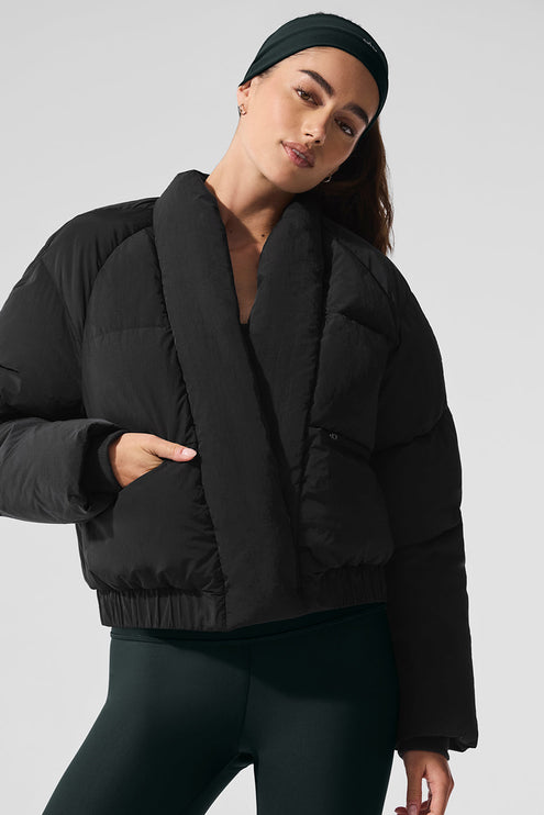 alo Women's Stargazing Puffer - Black