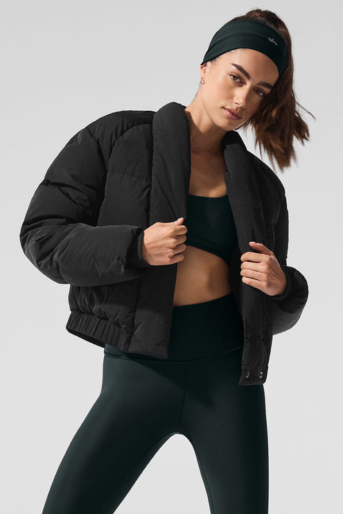 alo Women's Stargazing Puffer - Black