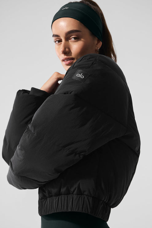alo Women's Stargazing Puffer - Black