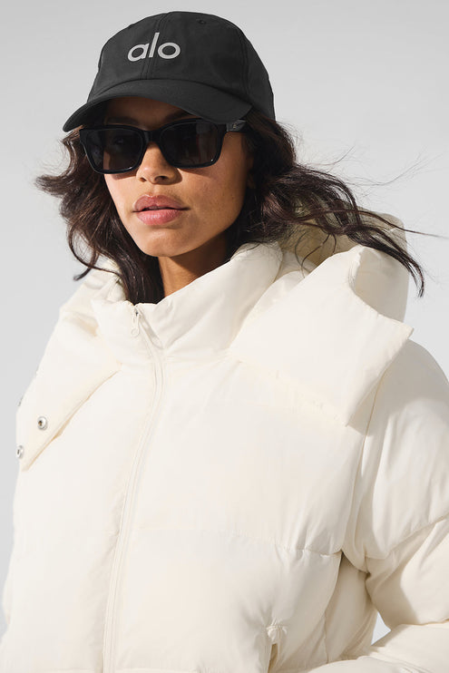 alo Women's Foxy Puffer Jacket - Ivory