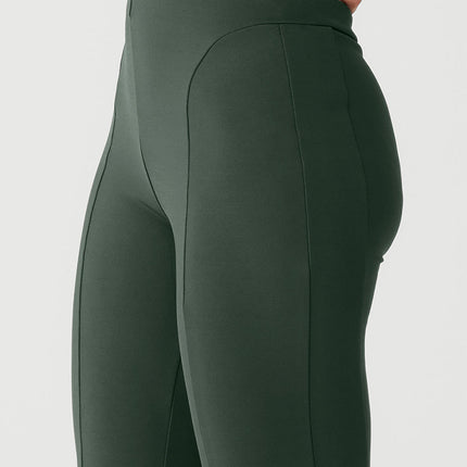 alo Women's High-Waist Zip It Flare Legging - Dark Cactus