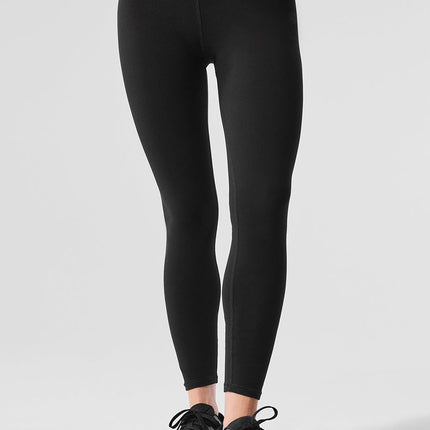 alo Women's Alosoft High-Waist 7/8 Highlight Legging - Black