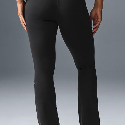 alo Women's Airbrush High-Waist Bootcut Legging - Black