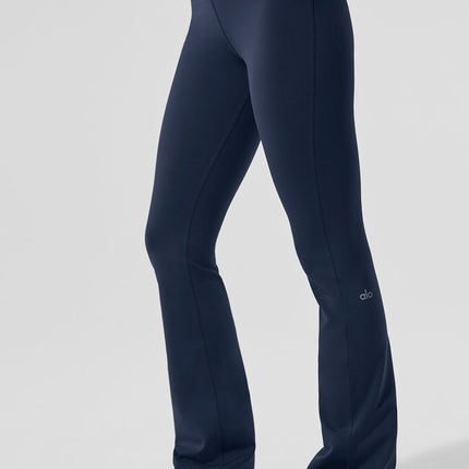 alo Women's Airbrush High-Waist Bootcut Legging - Navy