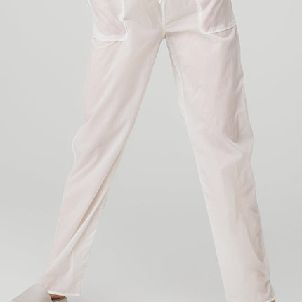 alo Women's Cloud Nine Pant - White