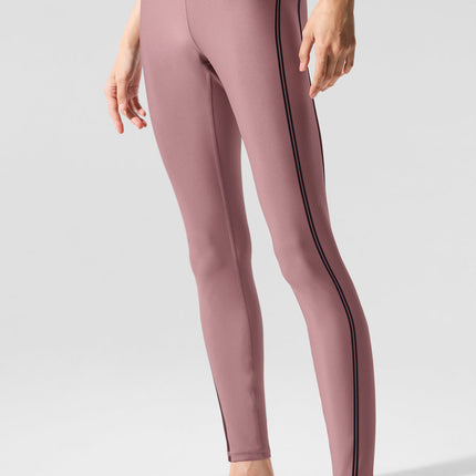 alo Women's Airlift High-Waist 7/8 Line Up Legging - Smoky Quartz