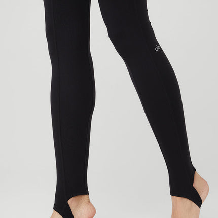 alo Women's Airbrush High-Waist Enso Legging - Black