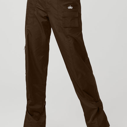 alo Women's Blaze Trouser Pant - Espresso