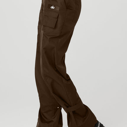 alo Women's Blaze Trouser Pant - Espresso