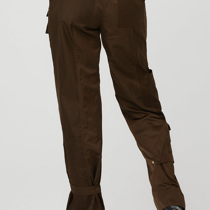 alo Women's Blaze Trouser Pant - Espresso