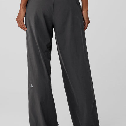 alo Women's High-Waist Pursuit Trouser - Anthracite