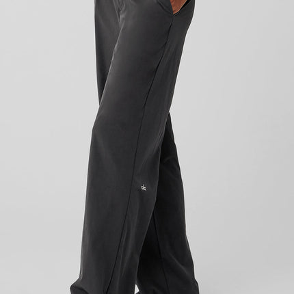 alo Women's High-Waist Pursuit Trouser - Anthracite