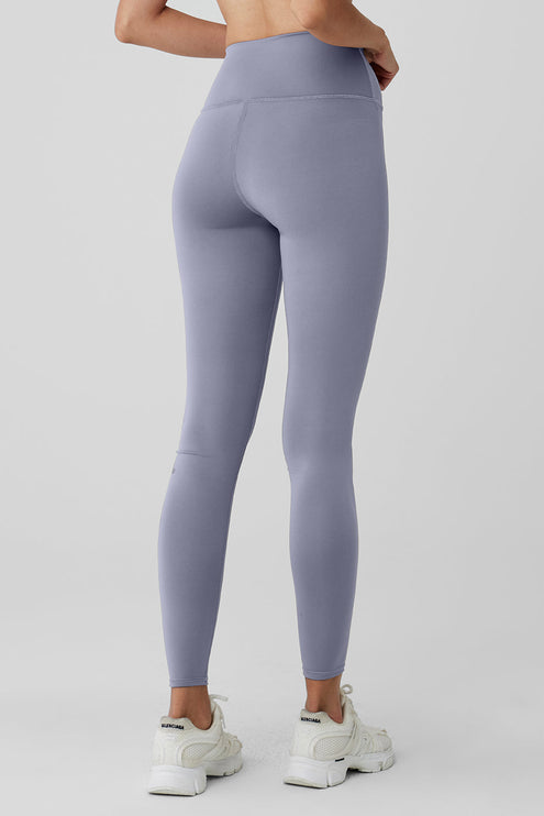 alo Women's Airlift Winter Warm High-Waist Legging - Fog