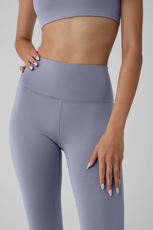alo Women's Airlift Winter Warm High-Waist Legging - Fog