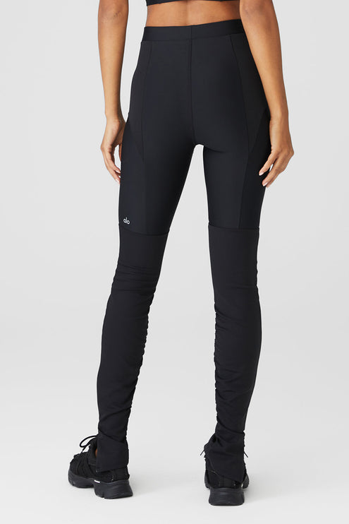 alo Women's Airlift High-Waist Street Goddess Legging - Black