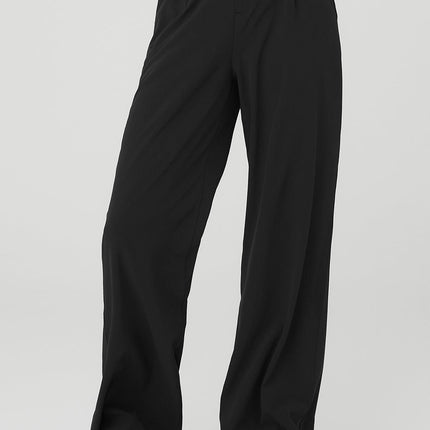 alo Women's High-Waist Dreamscape Trouser (Long) - Black