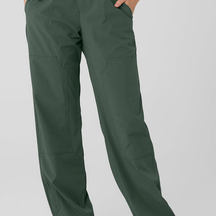 alo Women's Flip It Trouser - Dark Cactus