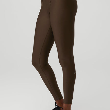 alo Women's Airlift High-Waist 7/8 Corset Legging - Espresso