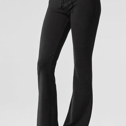 alo Women's Sway Bootcut Sweatpant - Black