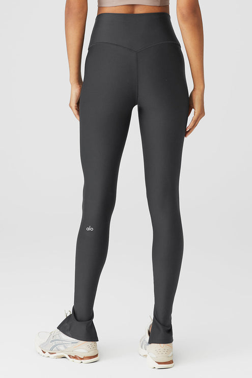 alo Women's Airlift High-Waist Elongated Legging - Anthracite