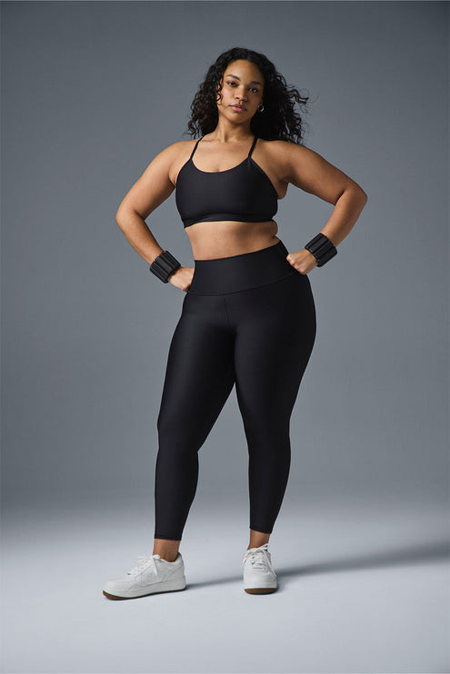 alo Women's 7/8 High-Waist Airlift Legging - Black