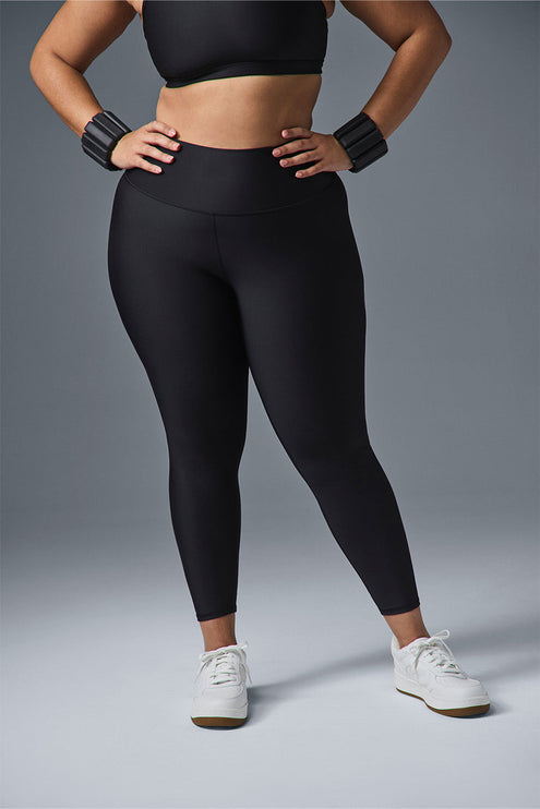 alo Women's 7/8 High-Waist Airlift Legging - Black