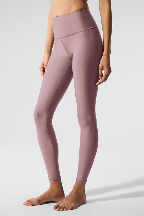 alo Women's 7/8 High-Waist Airlift Legging - Smoky Quartz