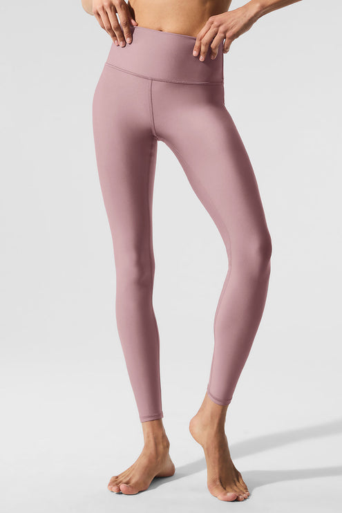 alo Women's 7/8 High-Waist Airlift Legging - Smoky Quartz