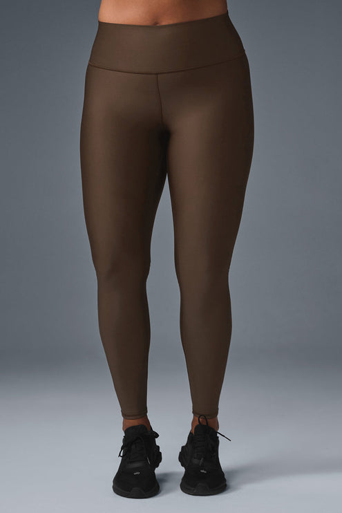 alo Women's High-Waist Airlift Legging - Espresso