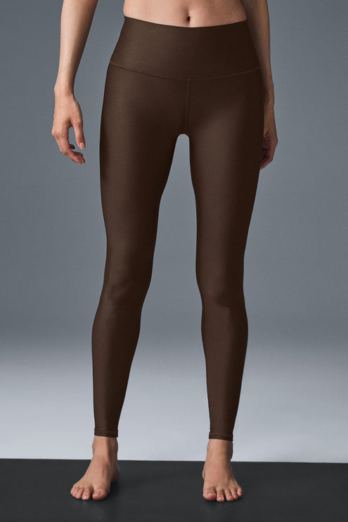 alo Women's High-Waist Airlift Legging - Espresso