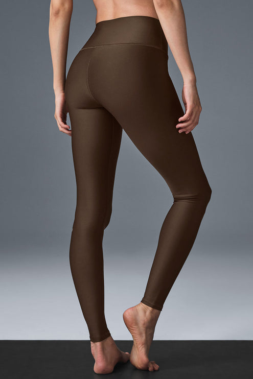 alo Women's High-Waist Airlift Legging - Espresso